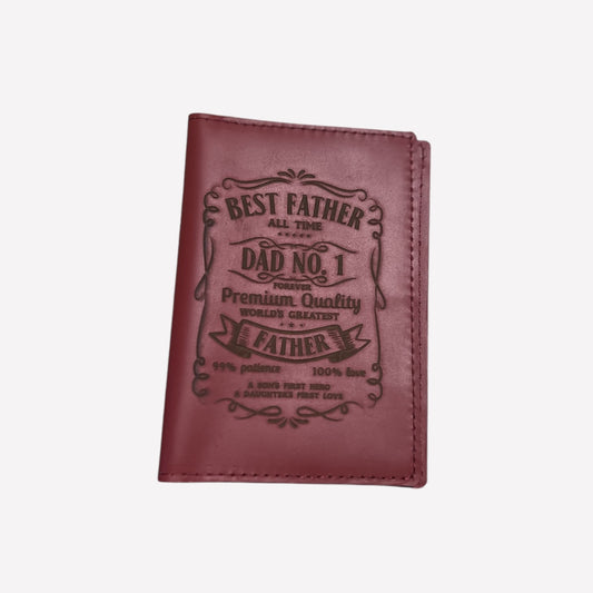 Father’s Passport cover